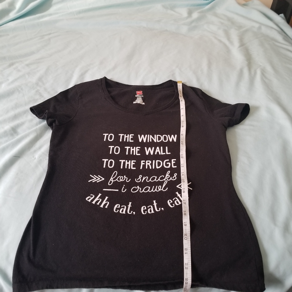 💙 (3 for $20) NWOT Funny Black T Shirt S - Picture 4 of 5